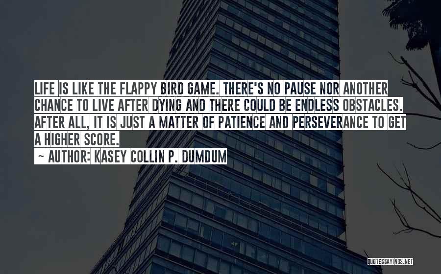 Flappy Bird Quotes By Kasey Collin P. Dumdum