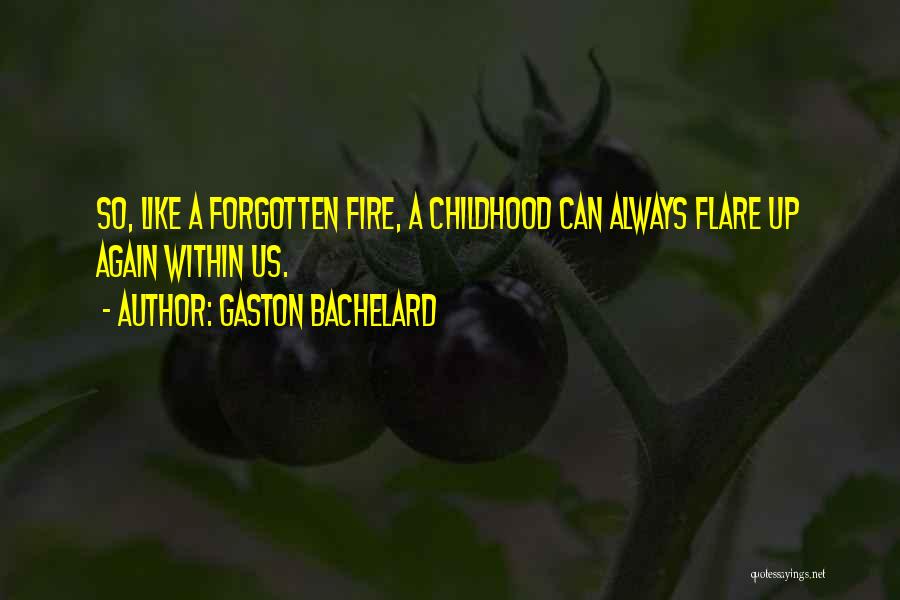 Flare Quotes By Gaston Bachelard