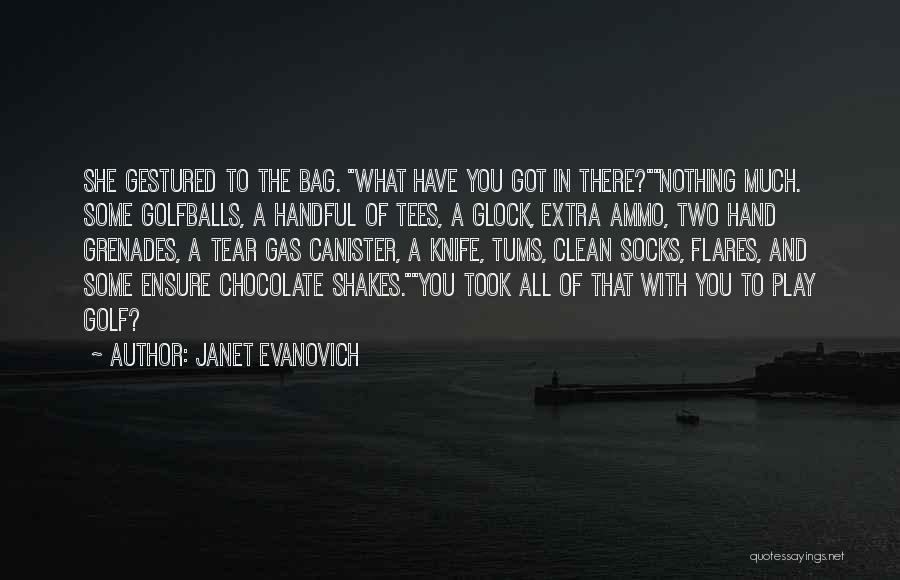Flares Quotes By Janet Evanovich