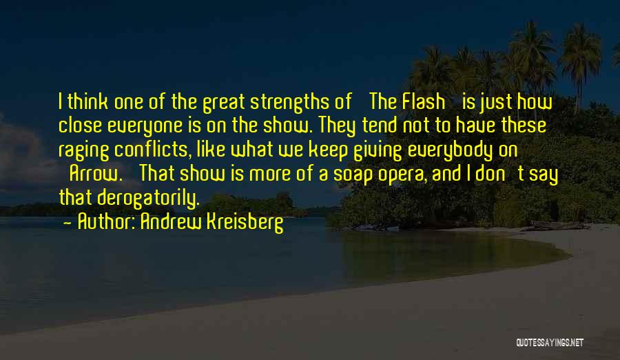 Flash Vs Arrow Quotes By Andrew Kreisberg