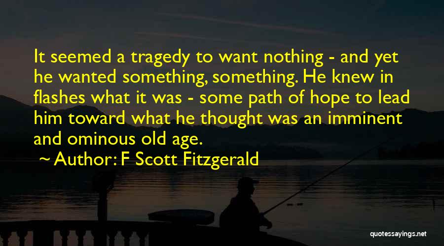 Flashes Of Thought Quotes By F Scott Fitzgerald