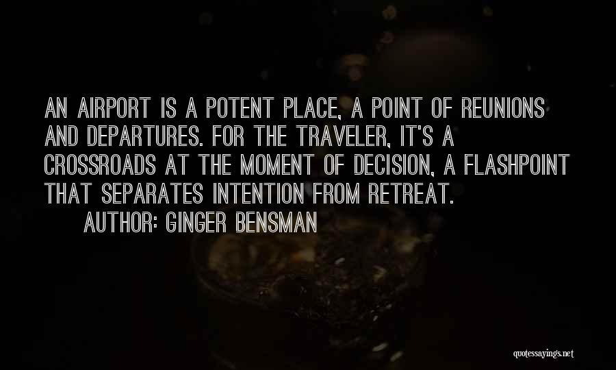 Flashpoint Best Quotes By Ginger Bensman