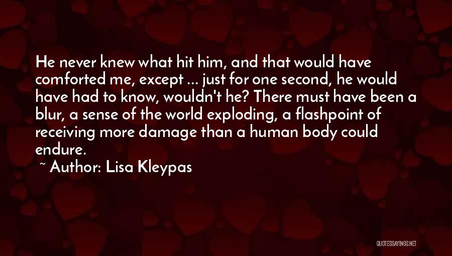 Flashpoint Best Quotes By Lisa Kleypas
