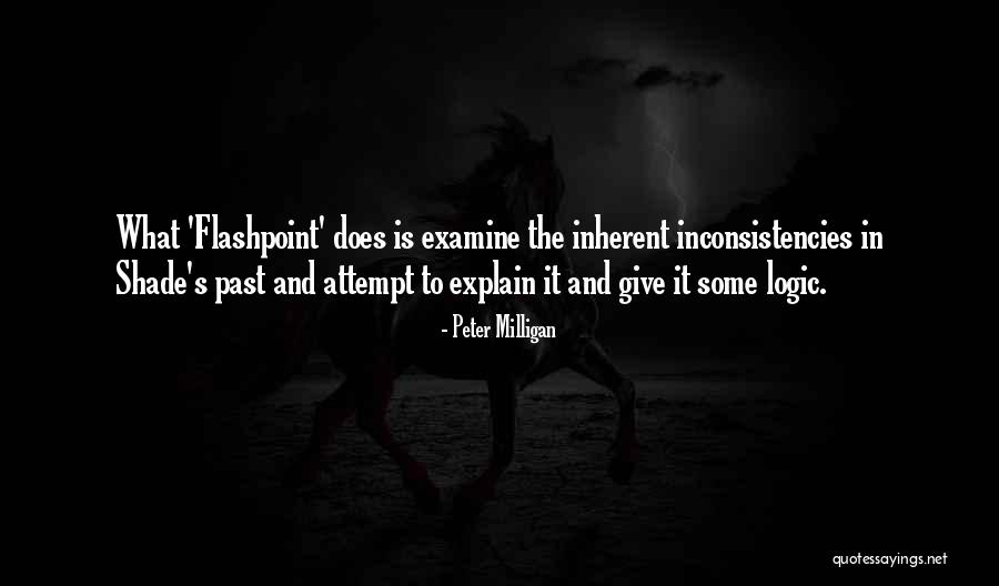 Flashpoint Quotes By Peter Milligan Flashpoint Quotes By Peter Milligan