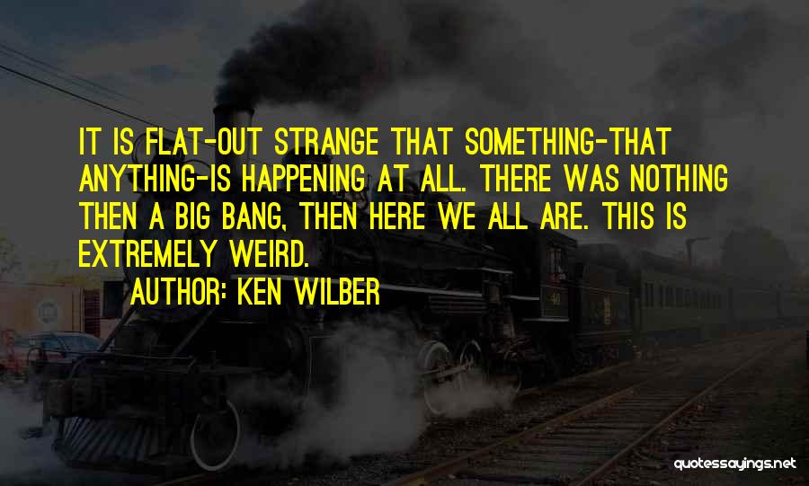 Flat Out Quotes By Ken Wilber