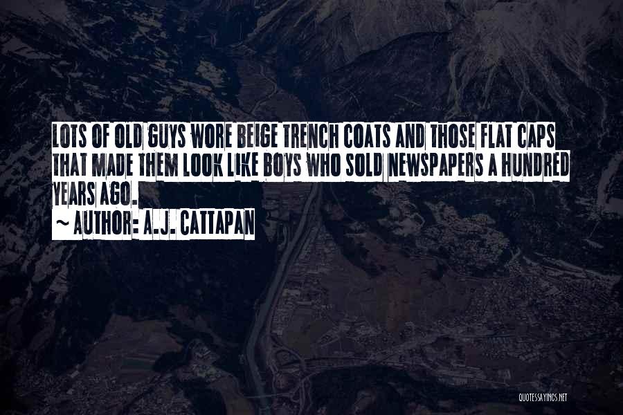 Flat Quotes By A.J. Cattapan