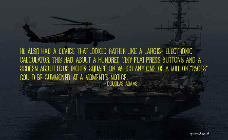 Flat Screen Quotes By Douglas Adams Flat Screen Quotes By Douglas Adams
