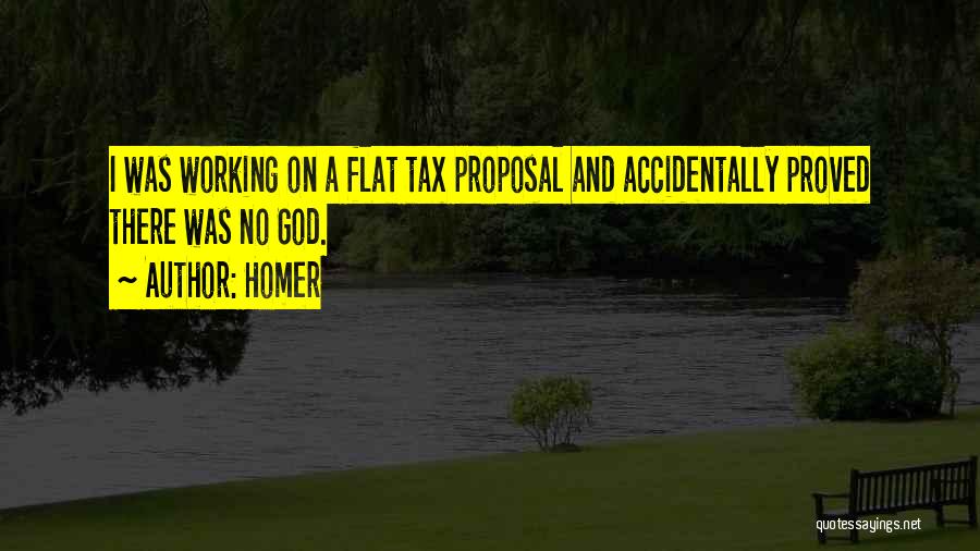 Flat Tax Quotes By Homer