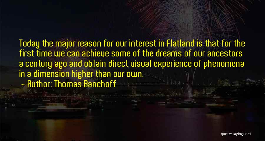 Flatland Quotes By Thomas Banchoff