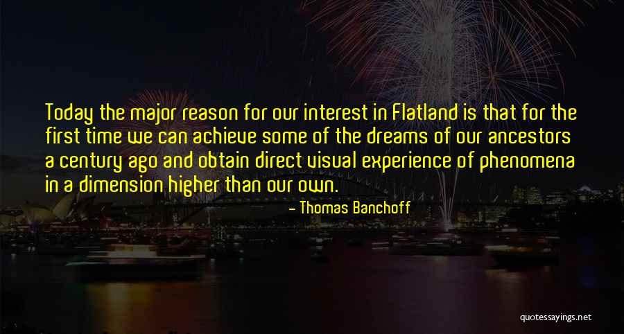 Flatland Quotes By Thomas Banchoff Flatland Quotes By Thomas Banchoff