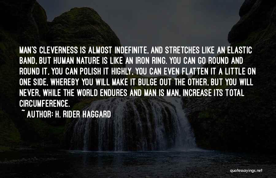 Flatten Quotes By H. Rider Haggard