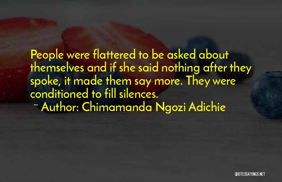 Flattered Quotes By Chimamanda Ngozi Adichie