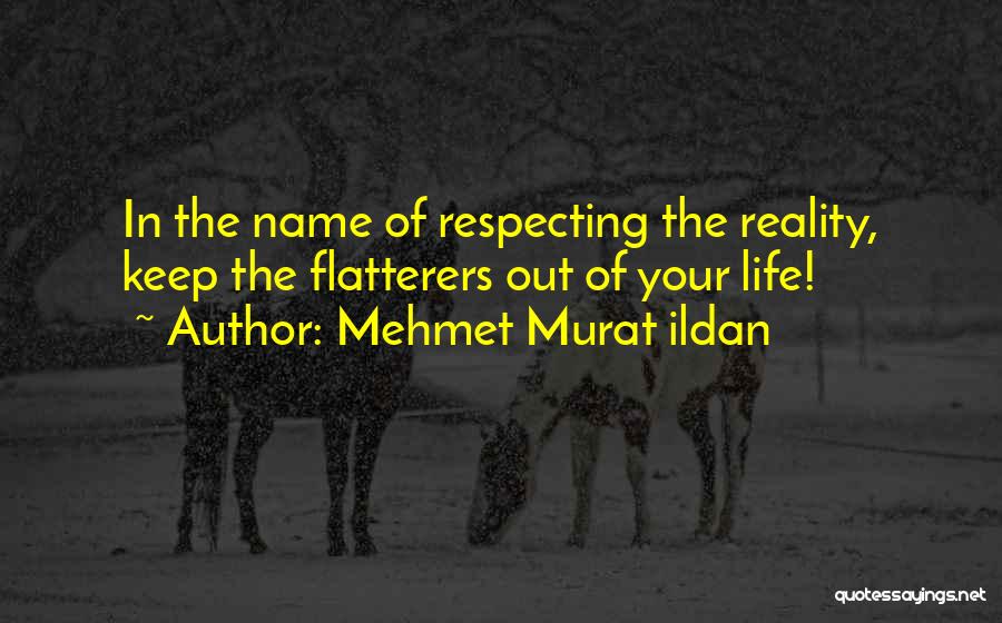 Flatterers Quotes By Mehmet Murat Ildan