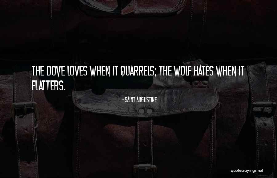 Flatters Quotes By Saint Augustine