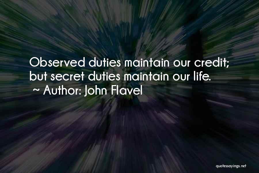 Flavel Quotes By John Flavel