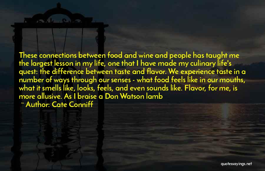 Flavor Quotes By Cate Conniff