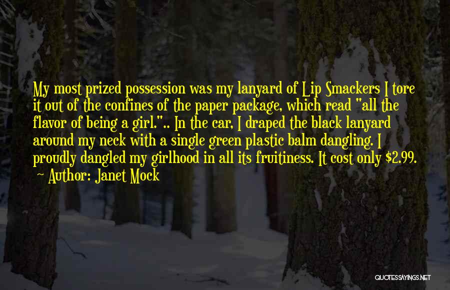Flavor Quotes By Janet Mock