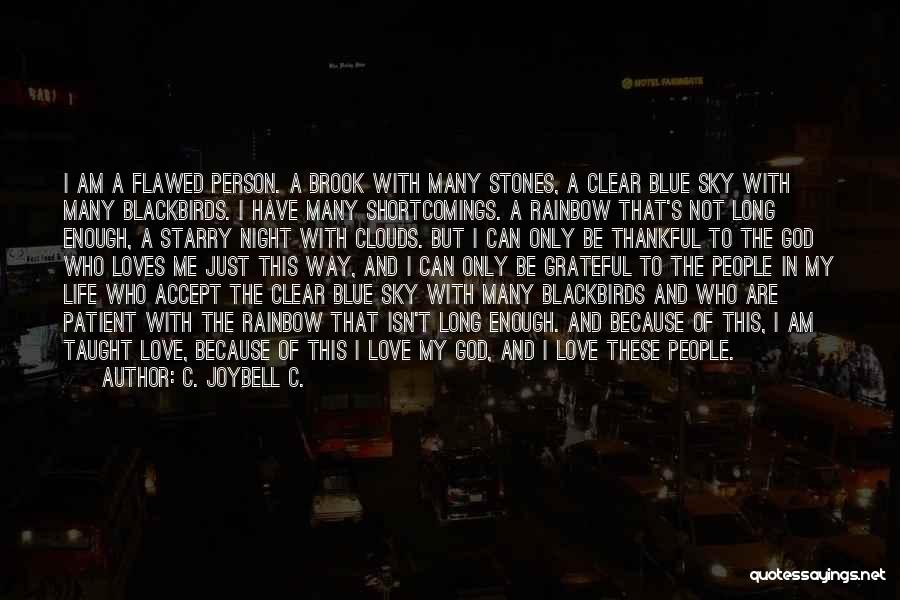 Flawed Person Quotes By C. JoyBell C.