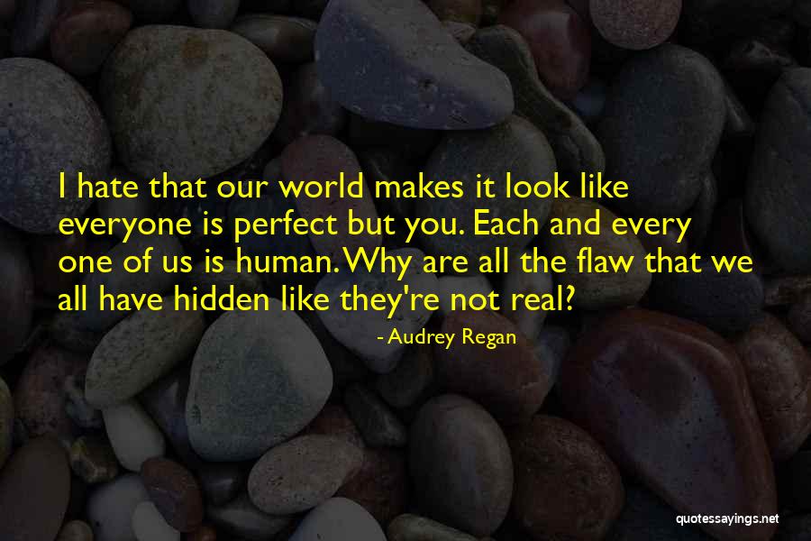 Flaws And All Quotes By Audrey Regan