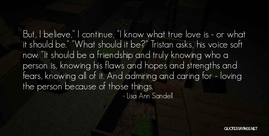 Flaws And All Quotes By Lisa Ann Sandell