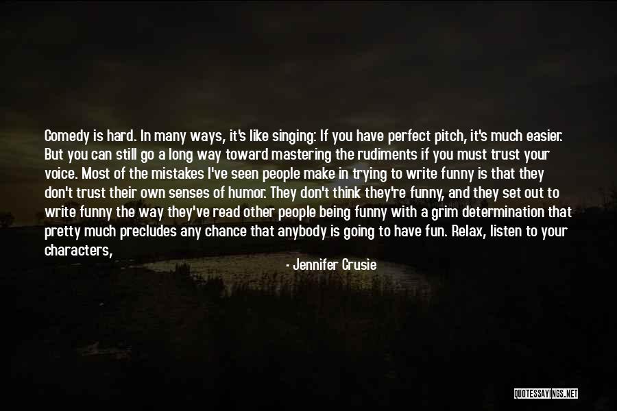 Flaws And Mistakes Quotes By Jennifer Crusie