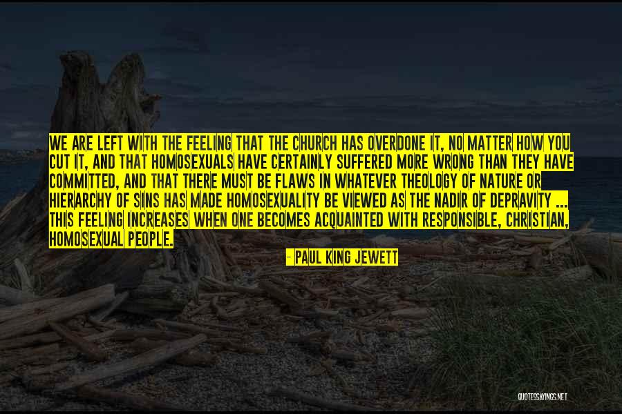 Flaws And Sins Quotes By Paul King Jewett Flaws And Sins Quotes By Paul King Jewett
