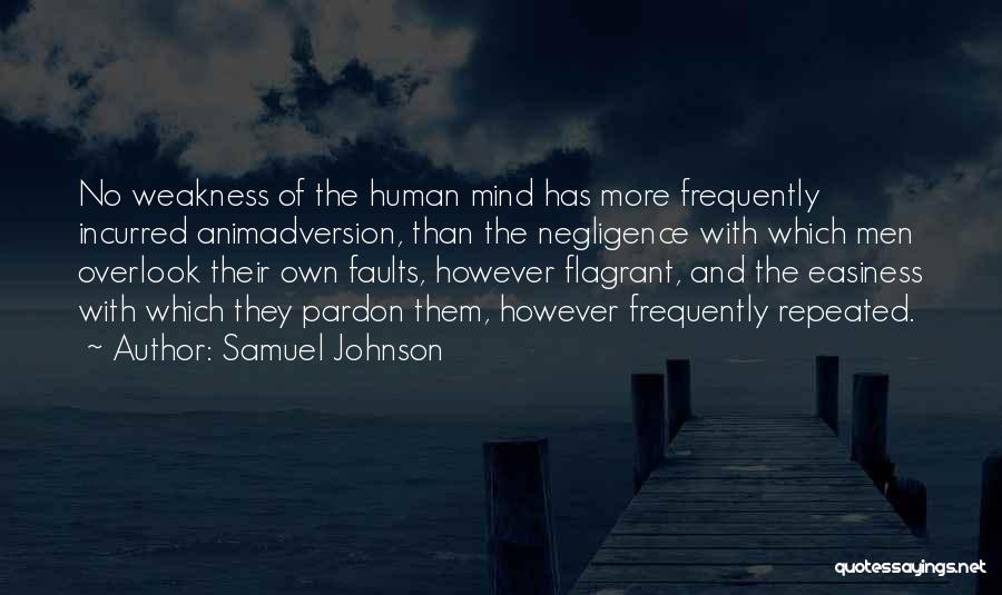 Flaws Quotes By Samuel Johnson