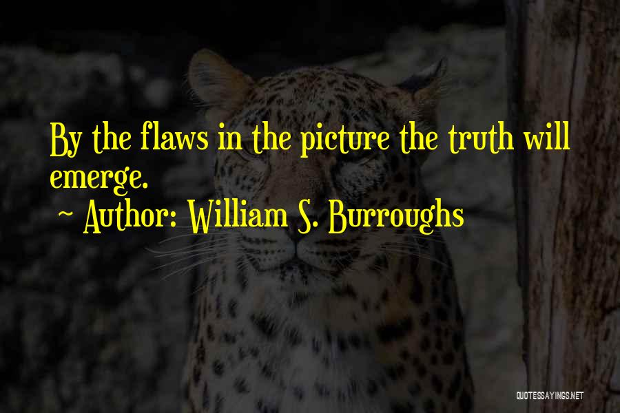 Flaws Quotes By William S. Burroughs