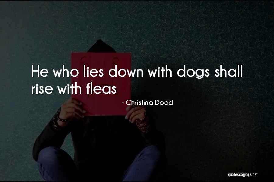 Fleas On Dogs Quotes By Christina Dodd Fleas On Dogs Quotes By Christina Dodd