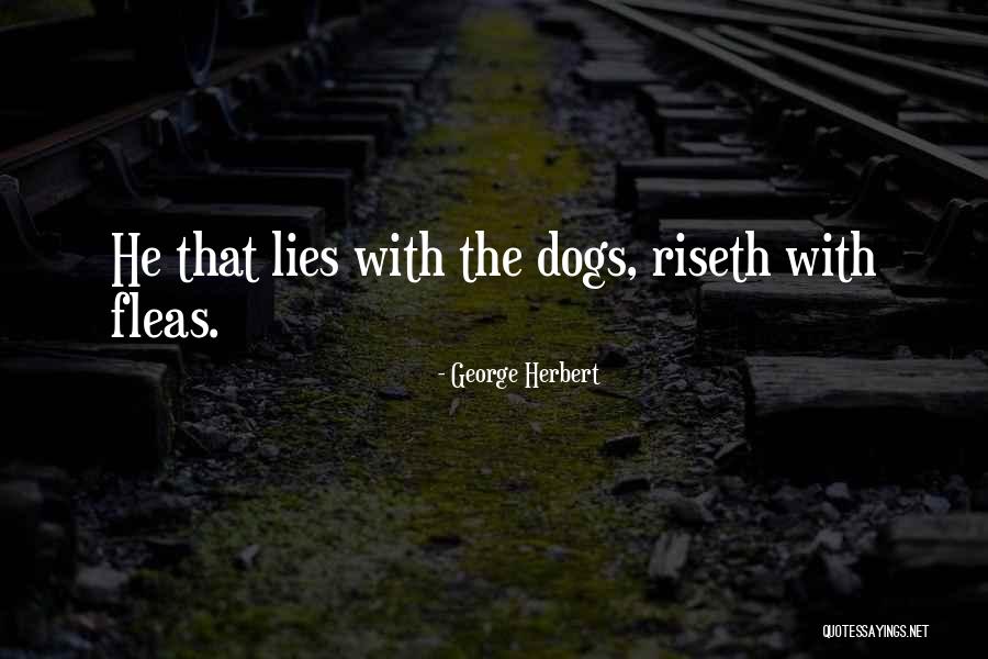 Fleas On Dogs Quotes By George Herbert Fleas On Dogs Quotes By George Herbert