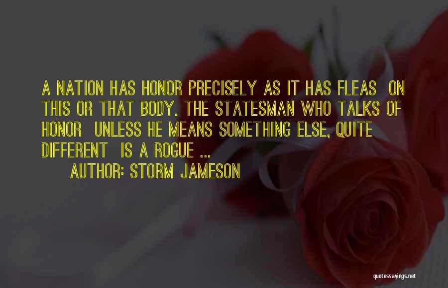 Fleas Quotes By Storm Jameson