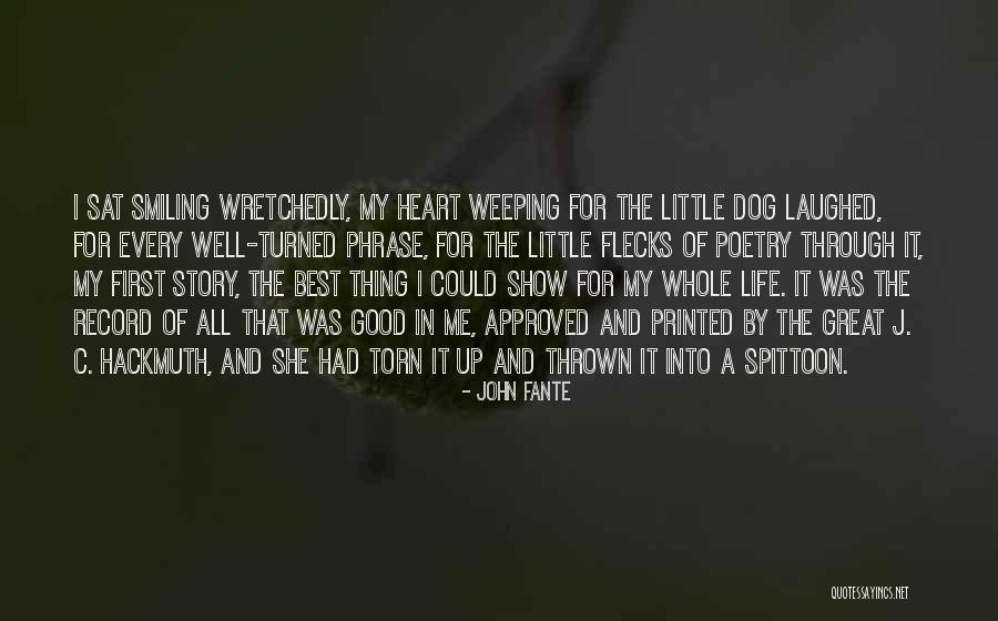Flecks Quotes By John Fante Flecks Quotes By John Fante