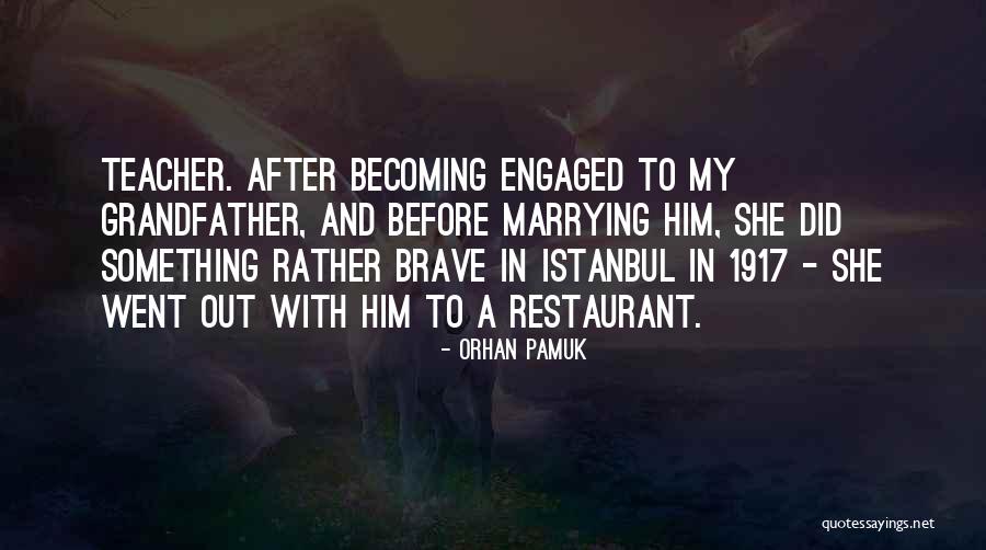 Fleecy White Brown Quotes By Orhan Pamuk