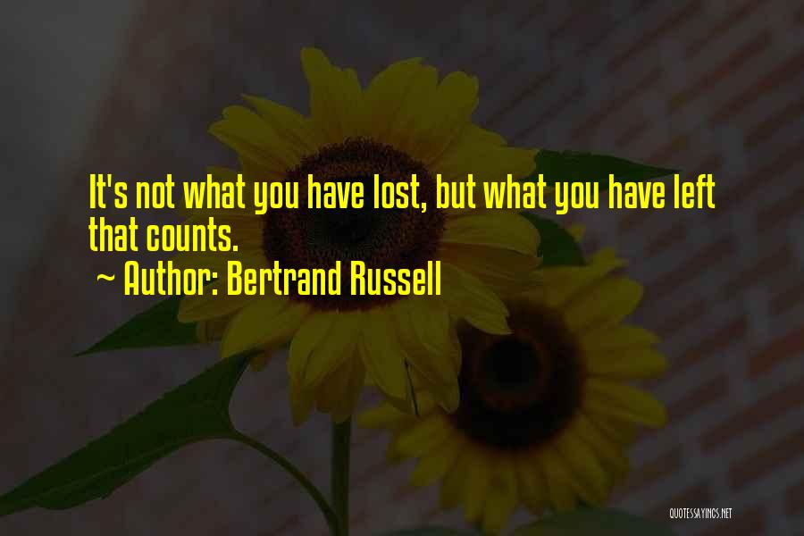 Fleeing And Eluding Quotes By Bertrand Russell