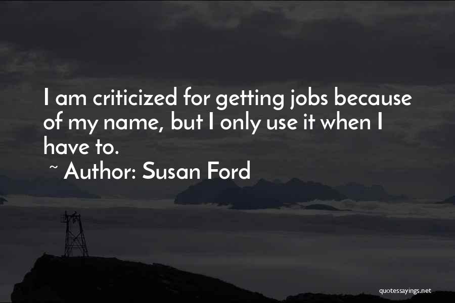 Fleeing And Eluding Quotes By Susan Ford