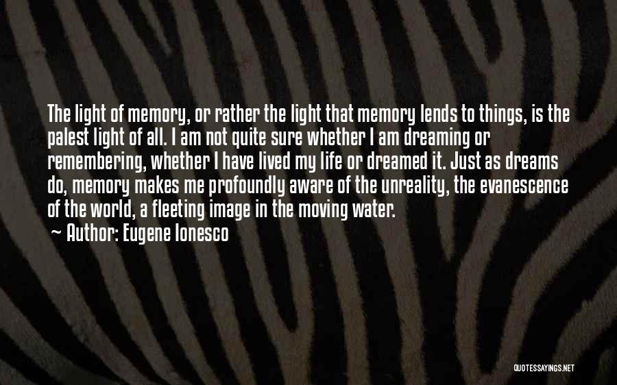 Fleeting Dreams Quotes By Eugene Ionesco