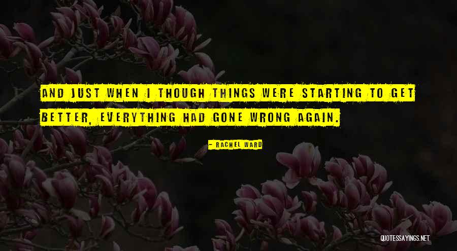 Fleeting Friendship Quotes By Rachel Ward Fleeting Friendship Quotes By Rachel Ward