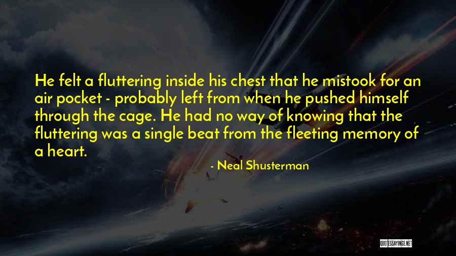 Fleeting Heart Quotes By Neal Shusterman