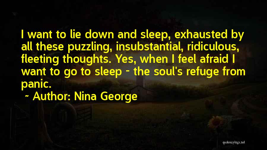 Fleeting Quotes By Nina George