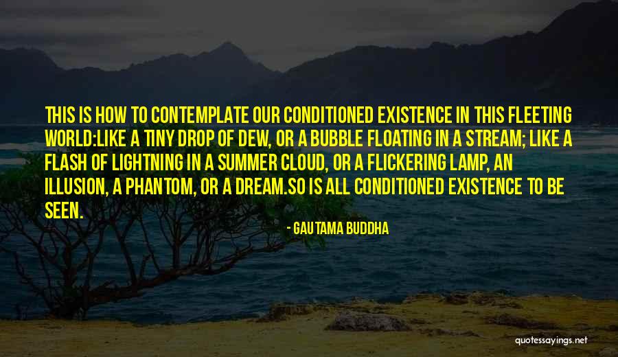 Fleeting World Quotes By Gautama Buddha Fleeting World Quotes By Gautama Buddha