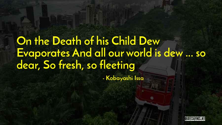 Fleeting World Quotes By Kobayashi Issa Fleeting World Quotes By Kobayashi Issa