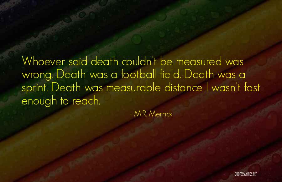 Fleetwoods Quotes By M.R. Merrick Fleetwoods Quotes By M.R. Merrick