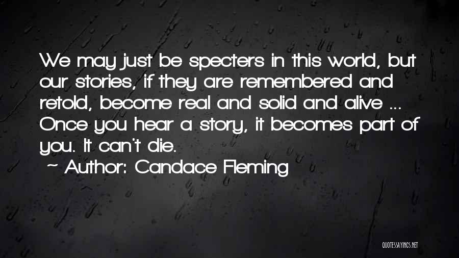 Fleming Quotes By Candace Fleming