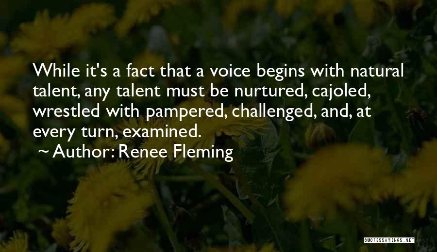 Fleming Quotes By Renee Fleming