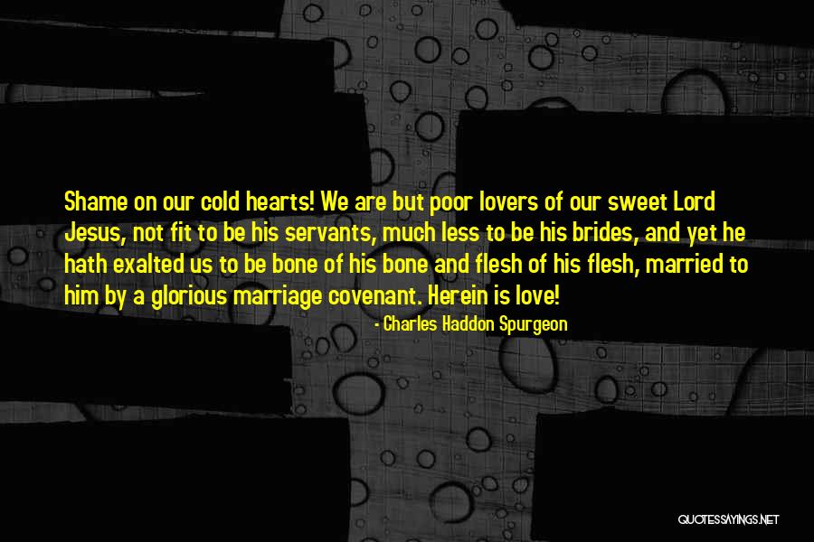Flesh And Bone Quotes By Charles Haddon Spurgeon Flesh And Bone Quotes By Charles Haddon Spurgeon