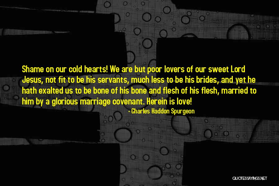 Flesh And Bone Quotes By Charles Haddon Spurgeon