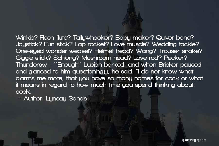 Flesh And Bone Quotes By Lynsay Sands