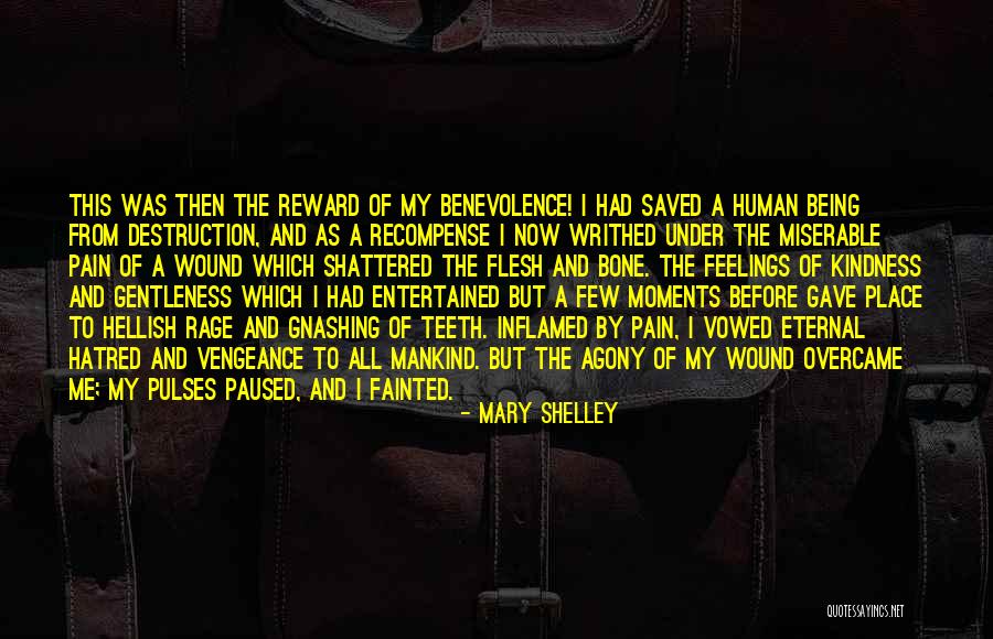 Flesh And Bone Quotes By Mary Shelley