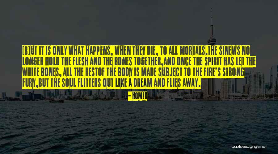 Flesh And Bones Quotes By Homer Flesh And Bones Quotes By Homer