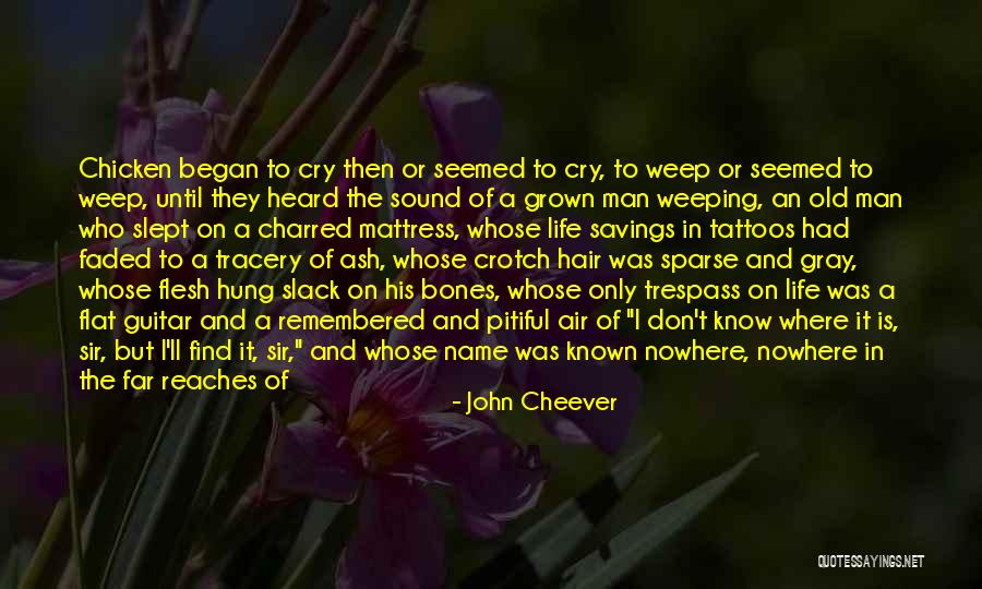 Flesh And Bones Quotes By John Cheever Flesh And Bones Quotes By John Cheever
